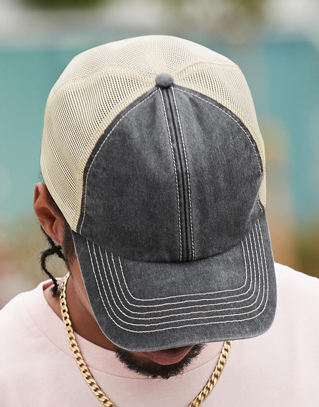 Beechfield B672 6 Panel Vintage Trucker