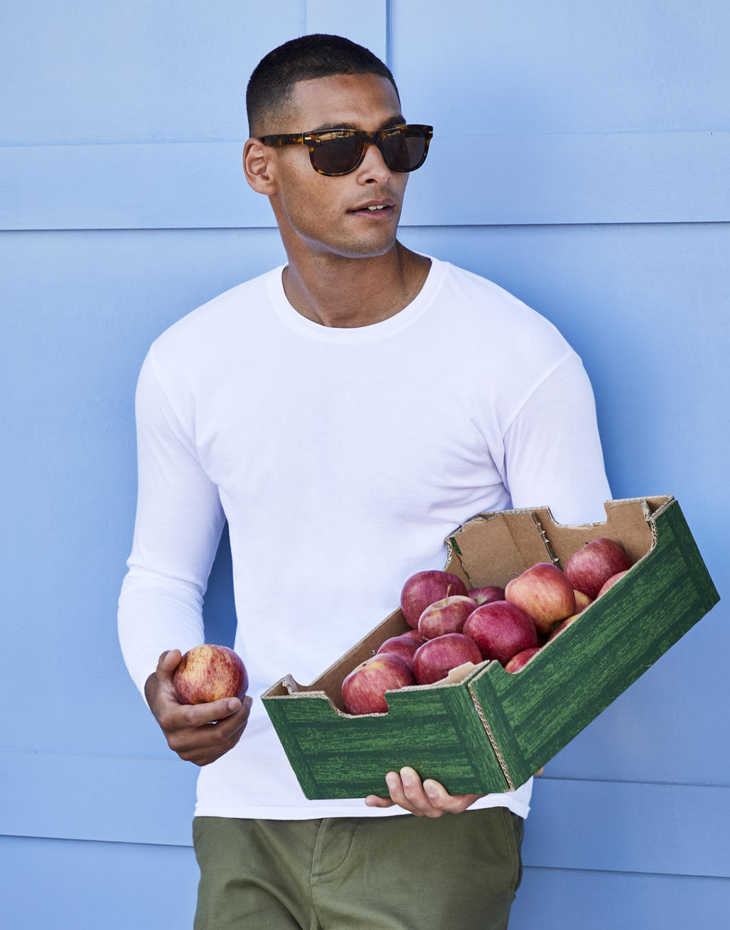 Fruit of the Loom 61-446-0 Iconic 150 Classic Long Sleeve T  lassen