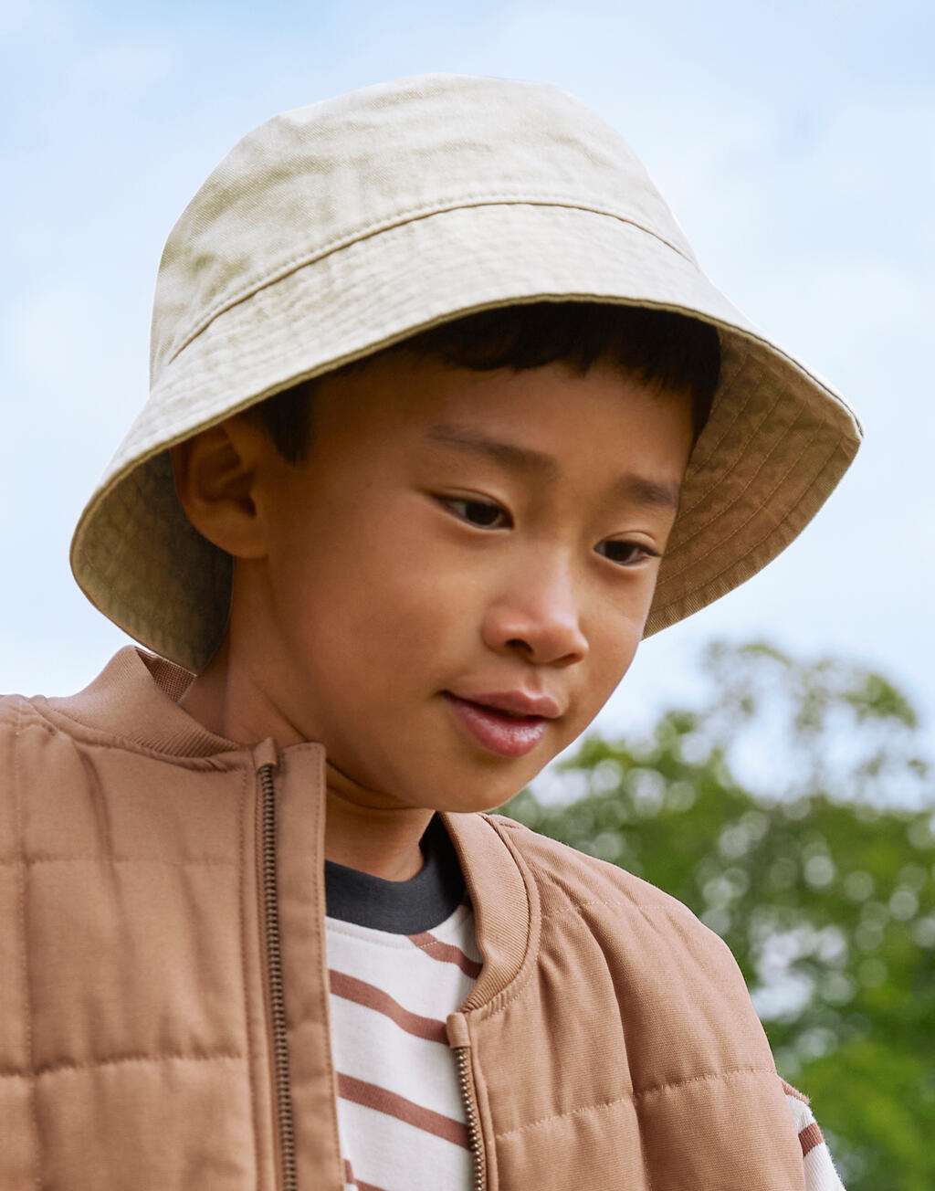 Beechfield B688B Junior Vintage Bucket Hat