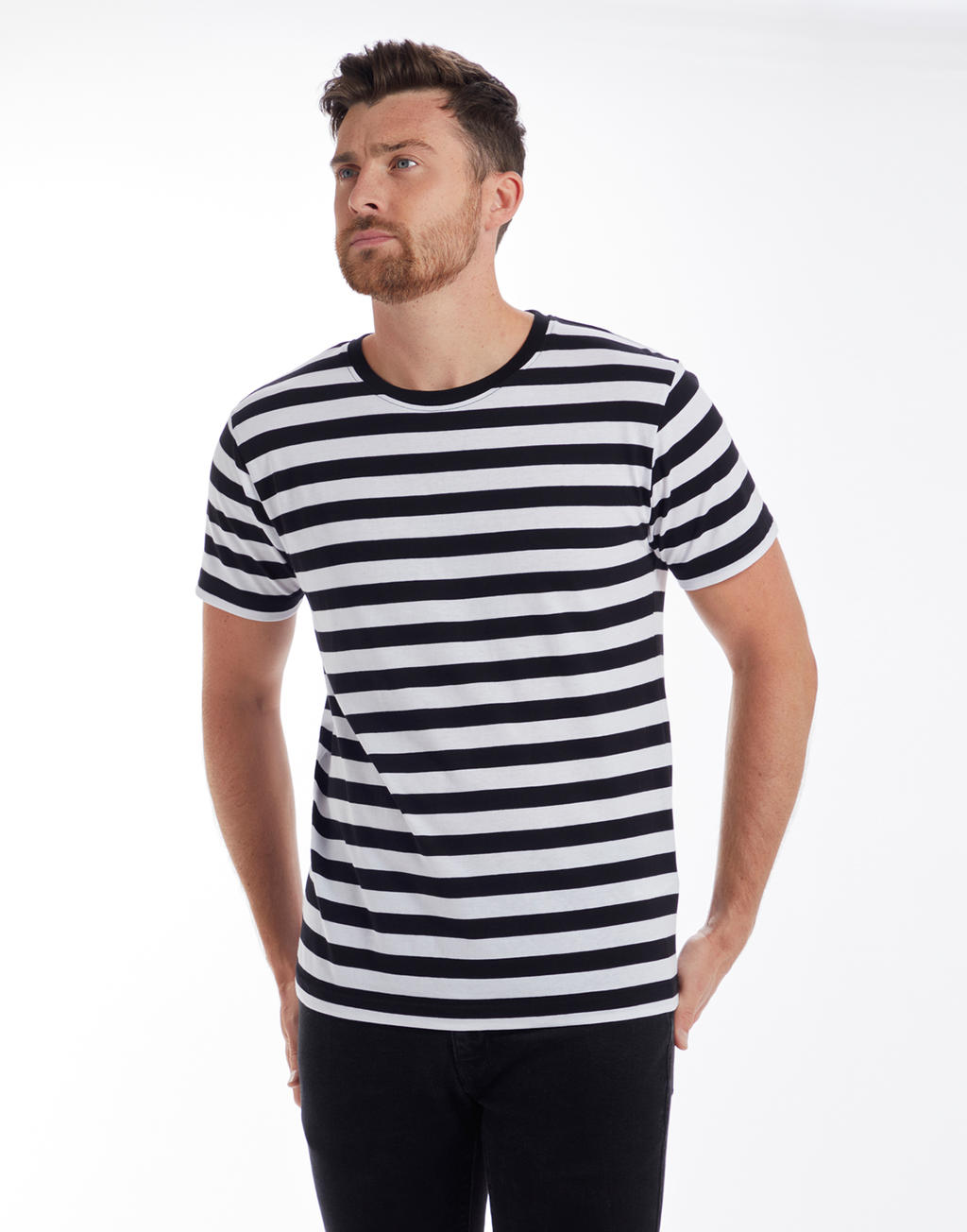 Mantis M109S Men's Stripy T-Shirt