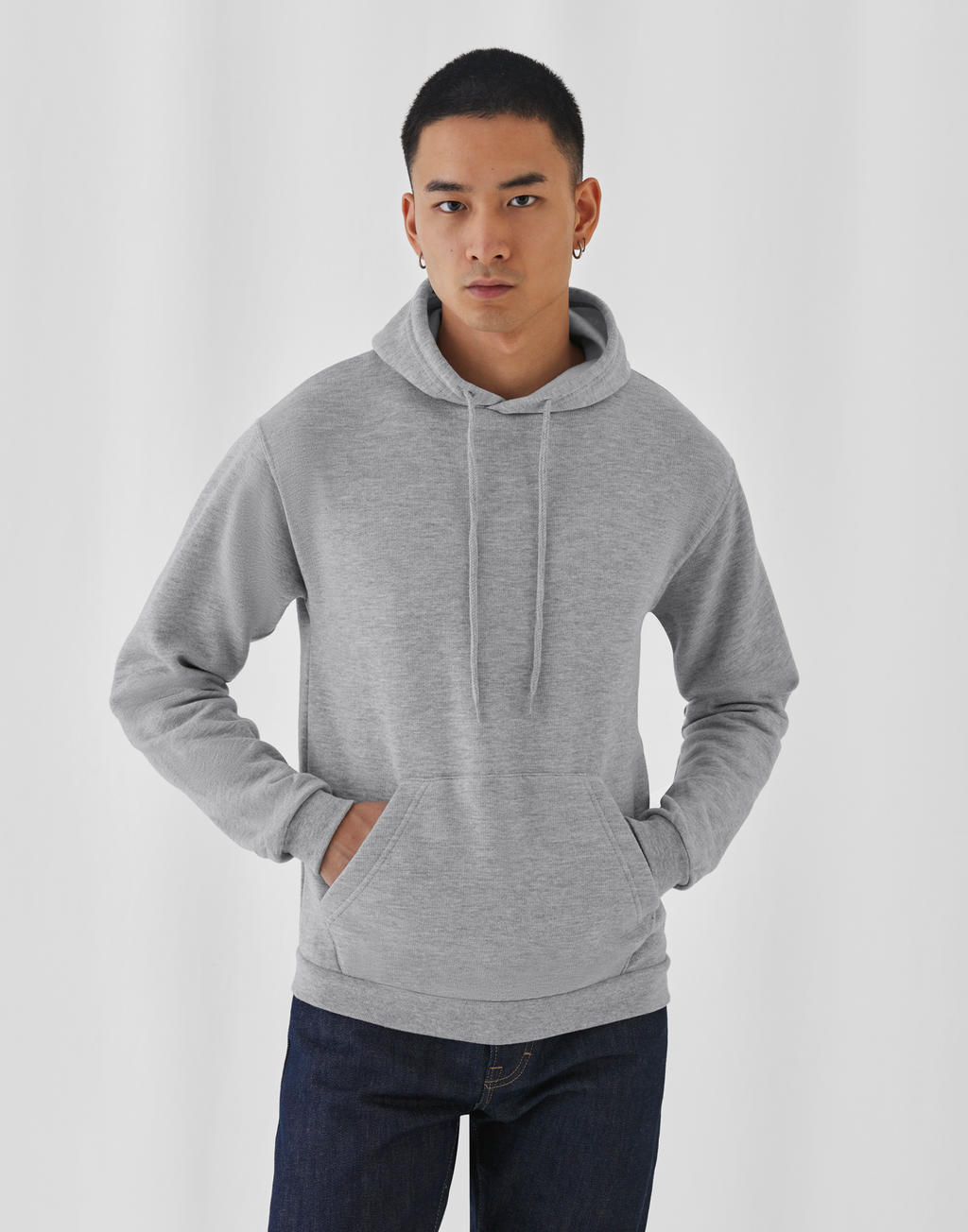 B&C WUI24 ID.203 50/50 Hooded Sweatshirt Unisex Faire B&C Collection
