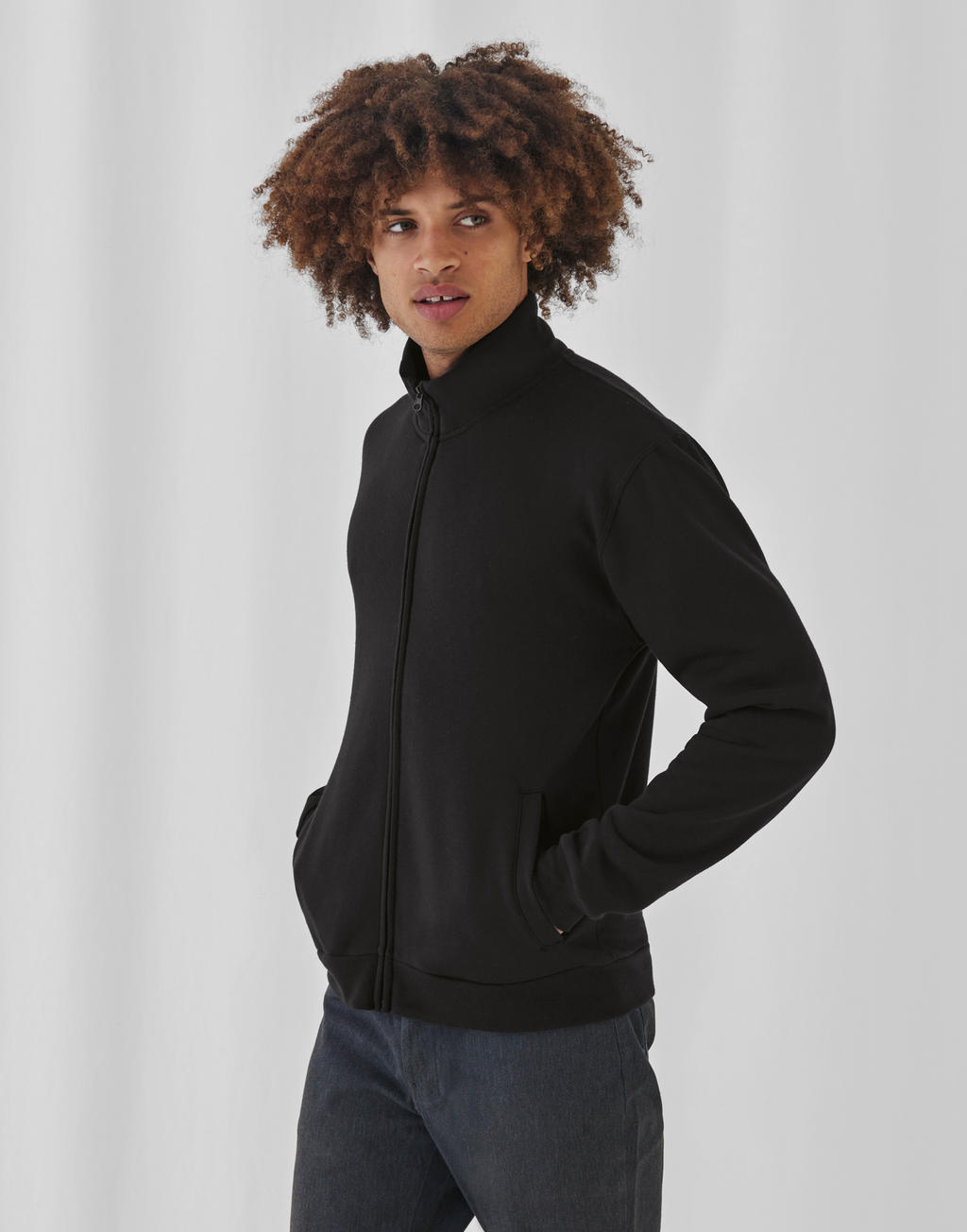 B&C WUI26 ID.206 50/50 Full Zip Sweat Unisex