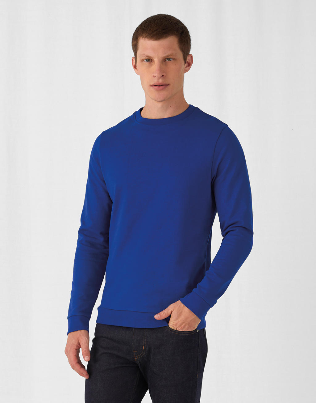 B&C WU01W #Set In French Terry Faire B&C Collection