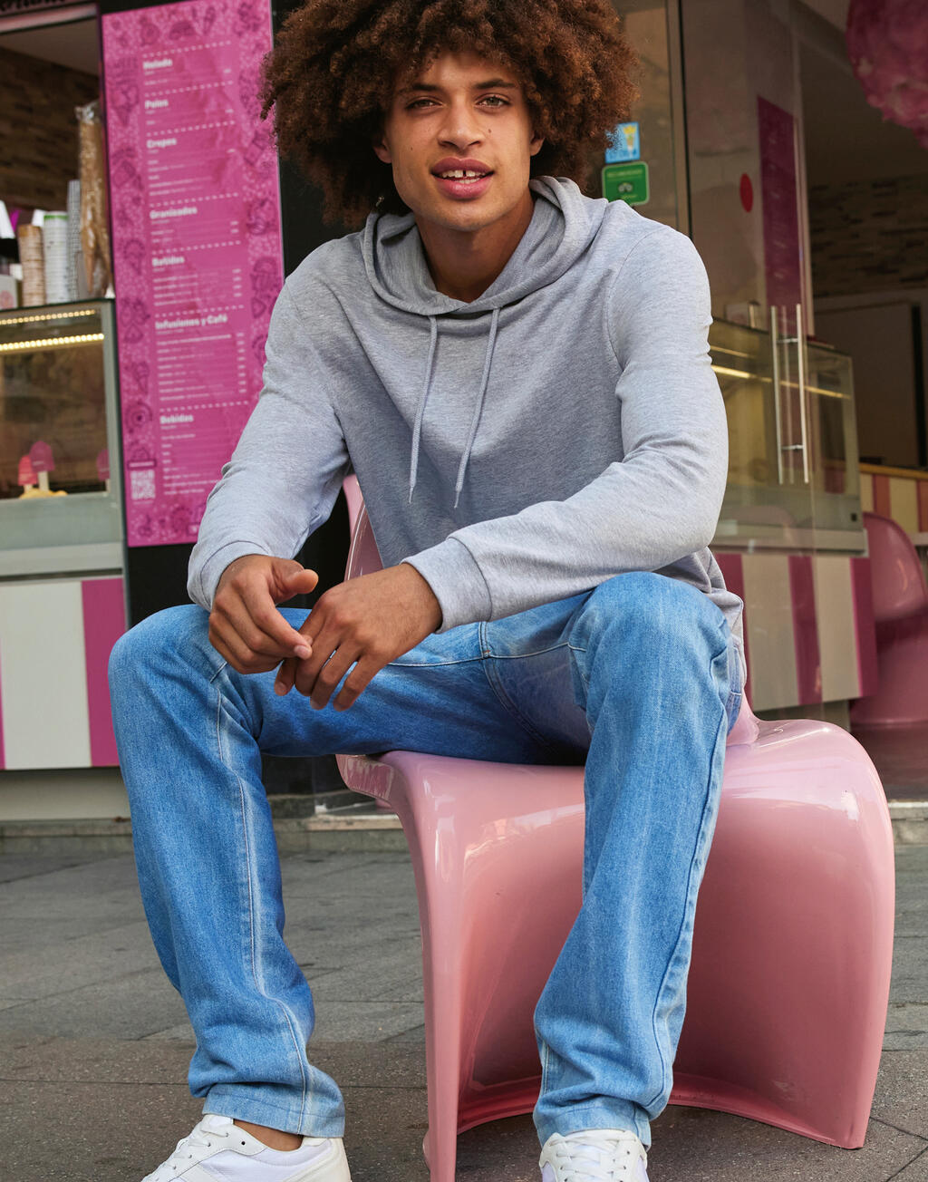 B&C WU03W #Hoodie French Terry