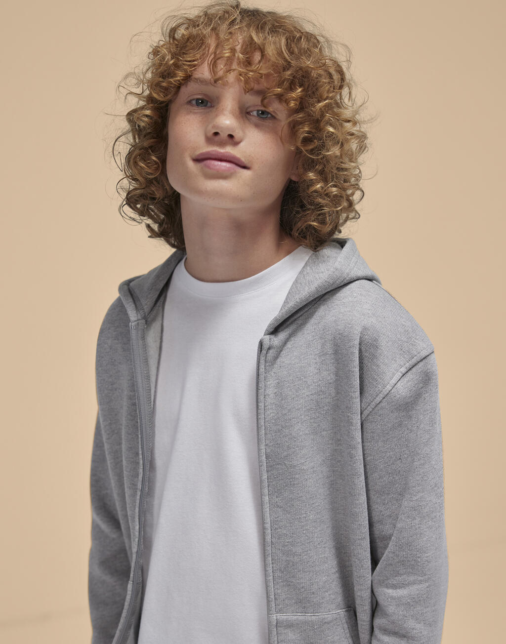 B&C WK003 ID.334 Zip Hood /kids  lassen