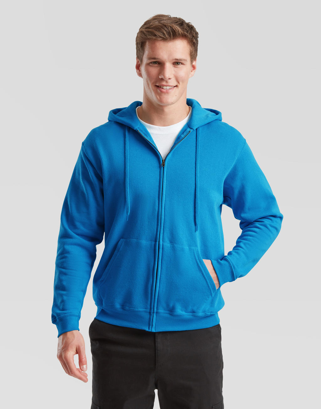 Fruit of the Loom 62-062-0 Classic Hooded Sweat Jacket  lassen
