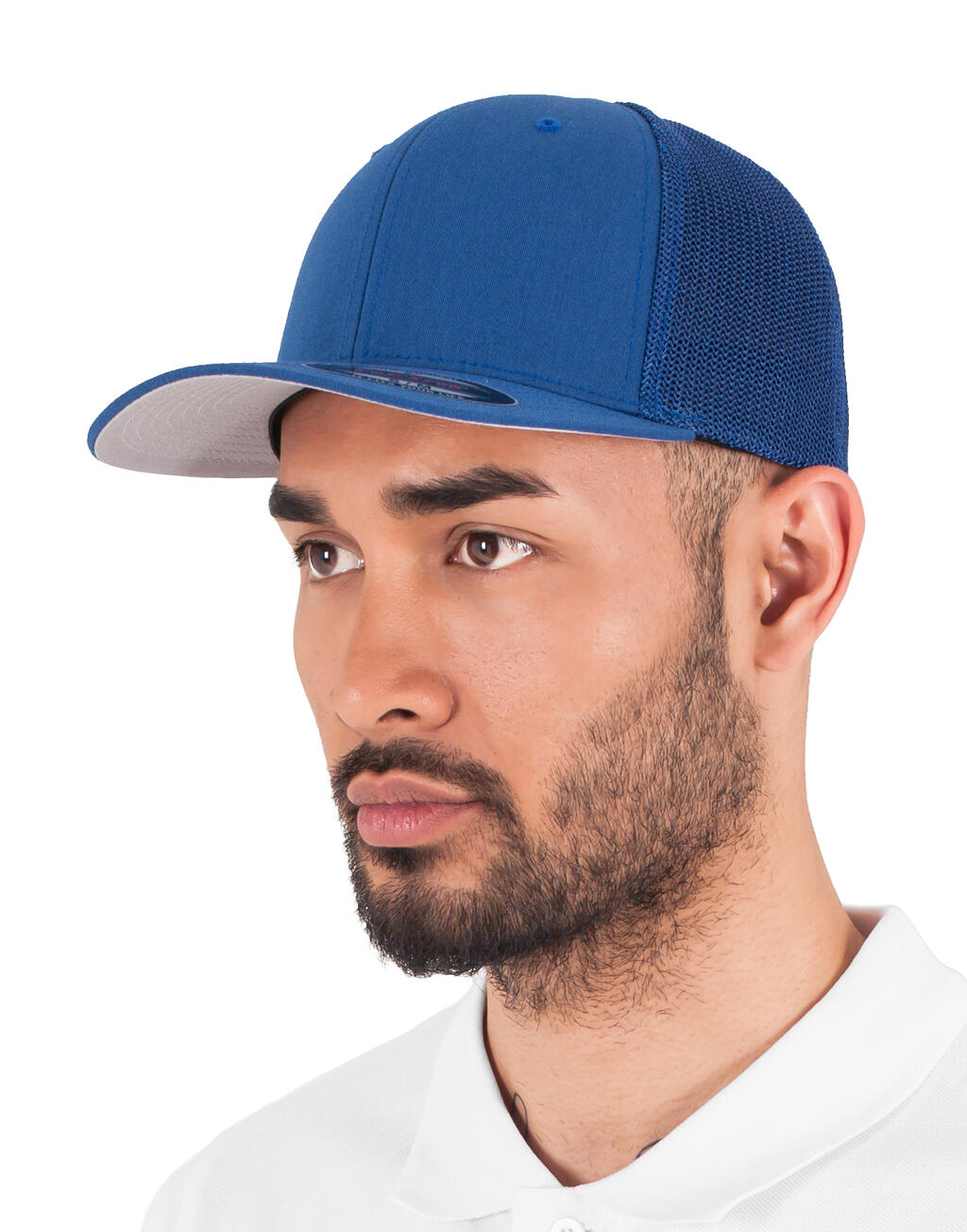 Flexfit 6511 Mesh Cotton Twill Trucker Cap