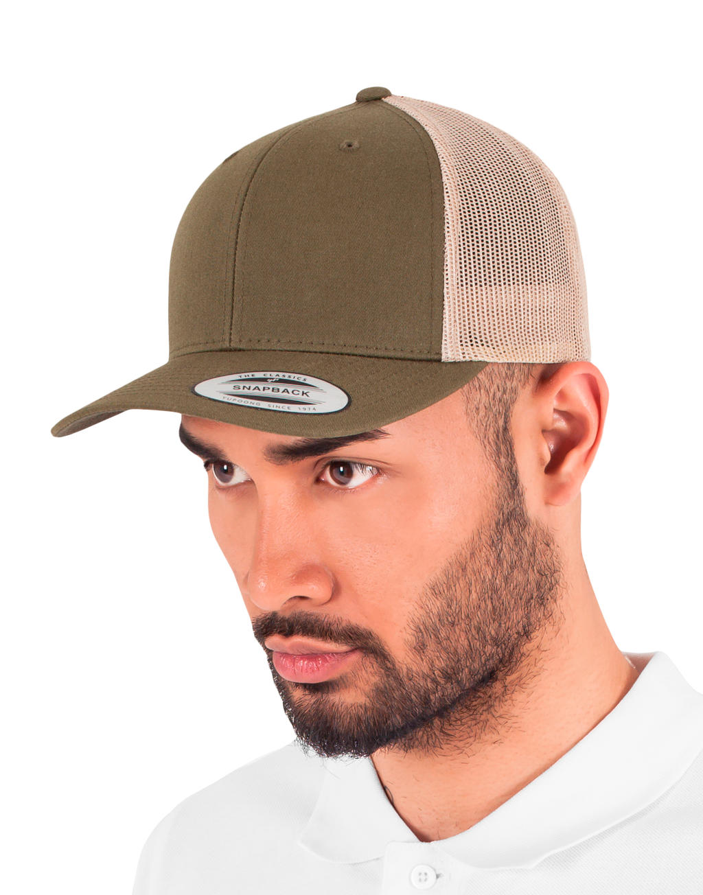 Classics 6606T Retro Trucker 2-Tone Cap  lassen