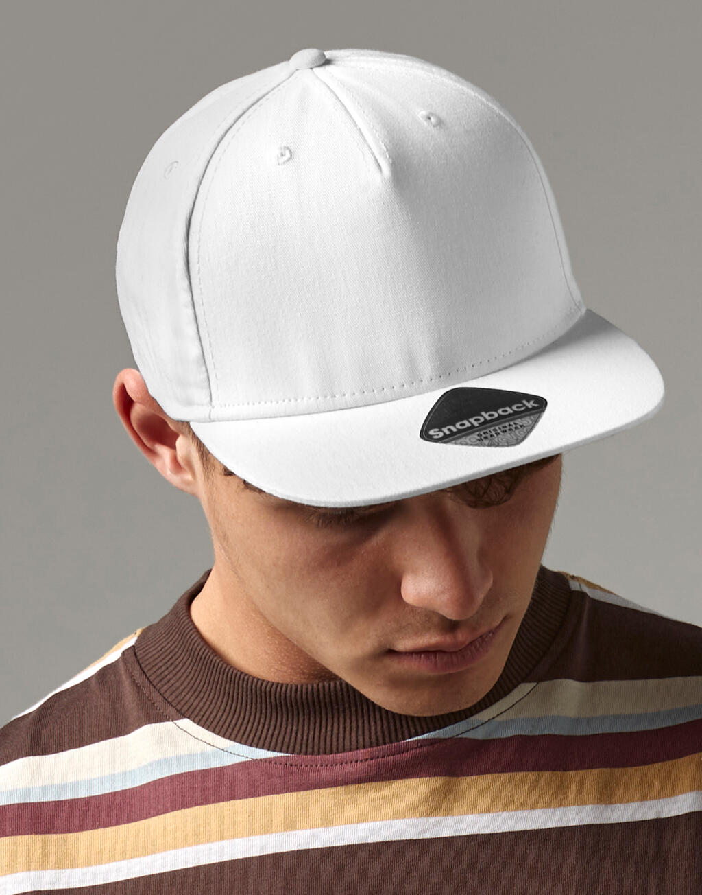 Beechfield B610 5 Panel Snapback Rapper Cap