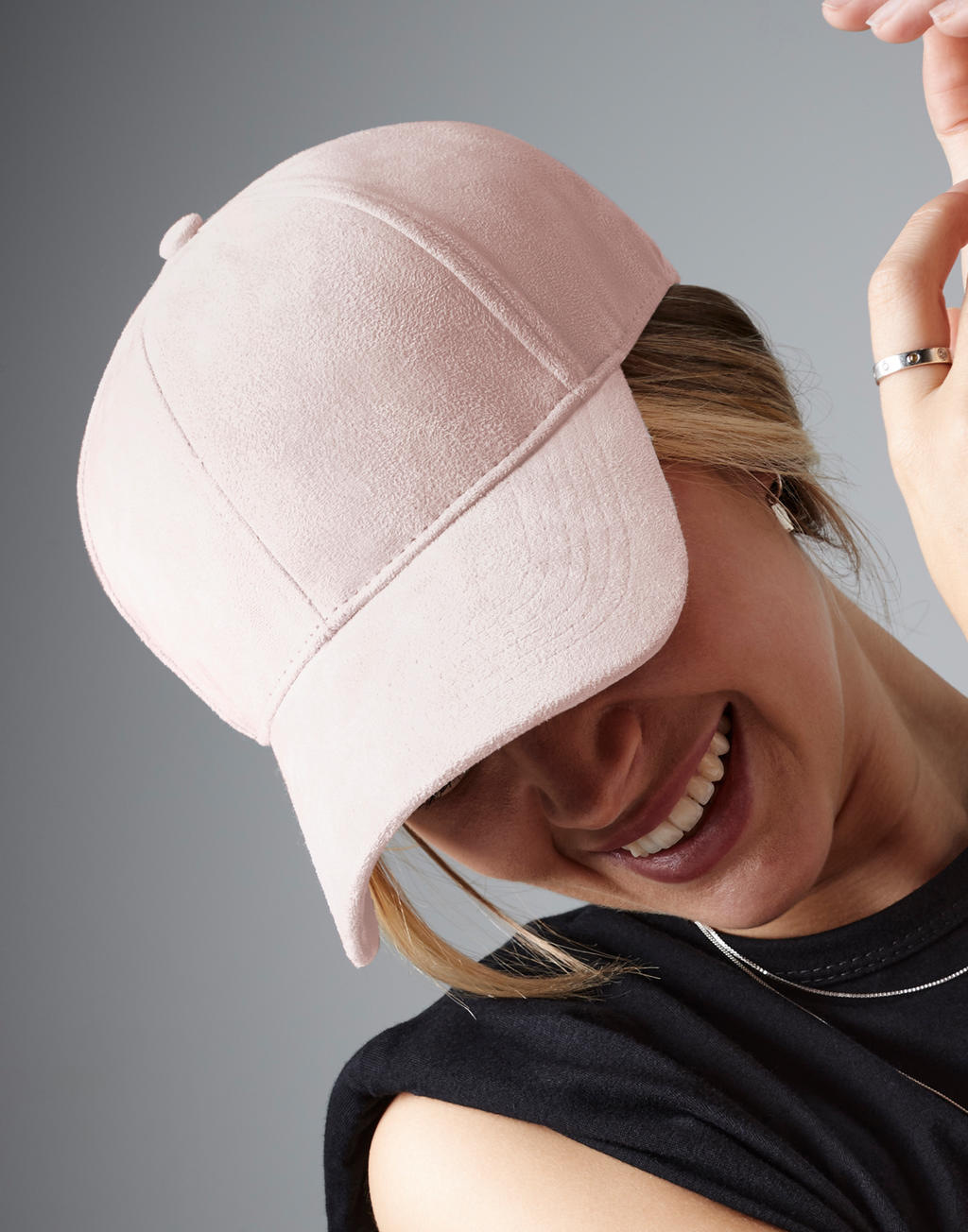 Beechfield B656 Faux Suede 6 Panel Cap