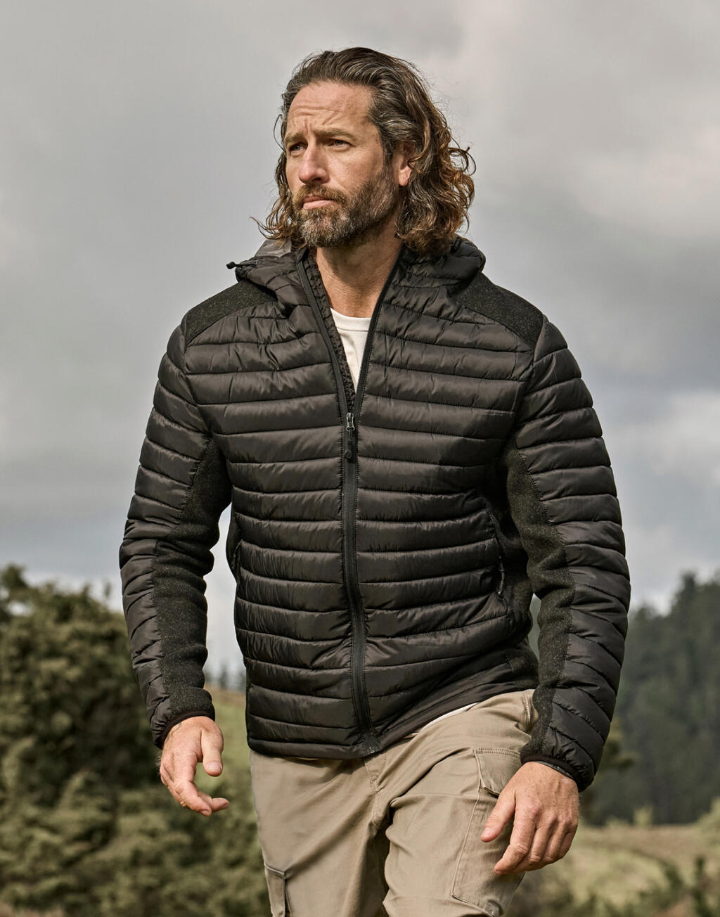 Tee Jays 9610 Businessartikel: Hooded Outdoor Crossover Jacket