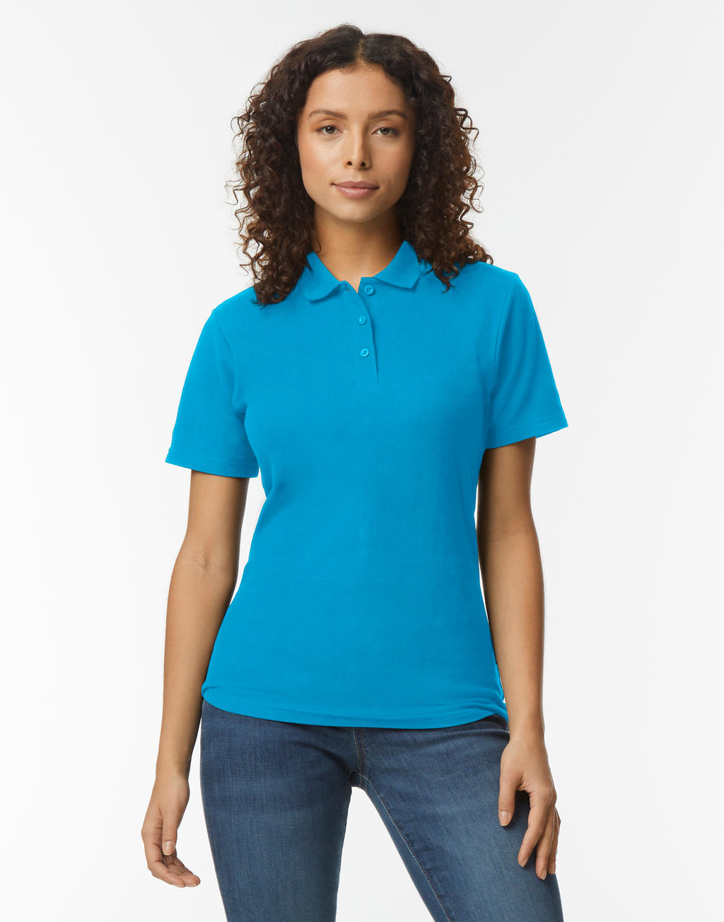 Gildan 64800L Softstyle® Ladies Double Pique Polo