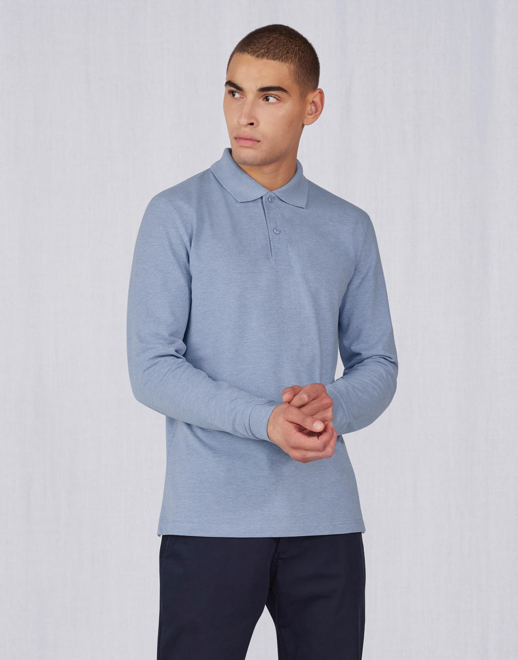 B&C PU427 My Polo 210 LSL Faire B&C Collection