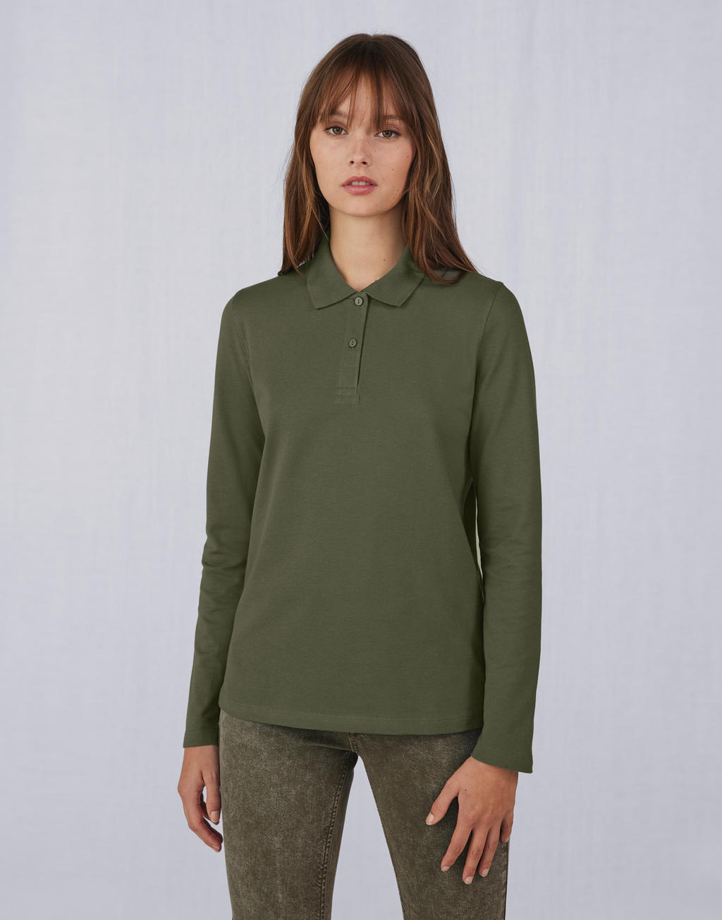 B&C PW462 My Polo 180 LSL /Women Faire B&C Collection