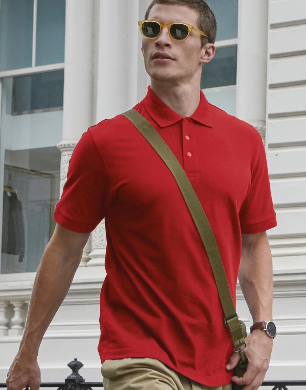 B&C PU409 Safran Piqué Polo Faire B&C Collection bedrucken & besticken