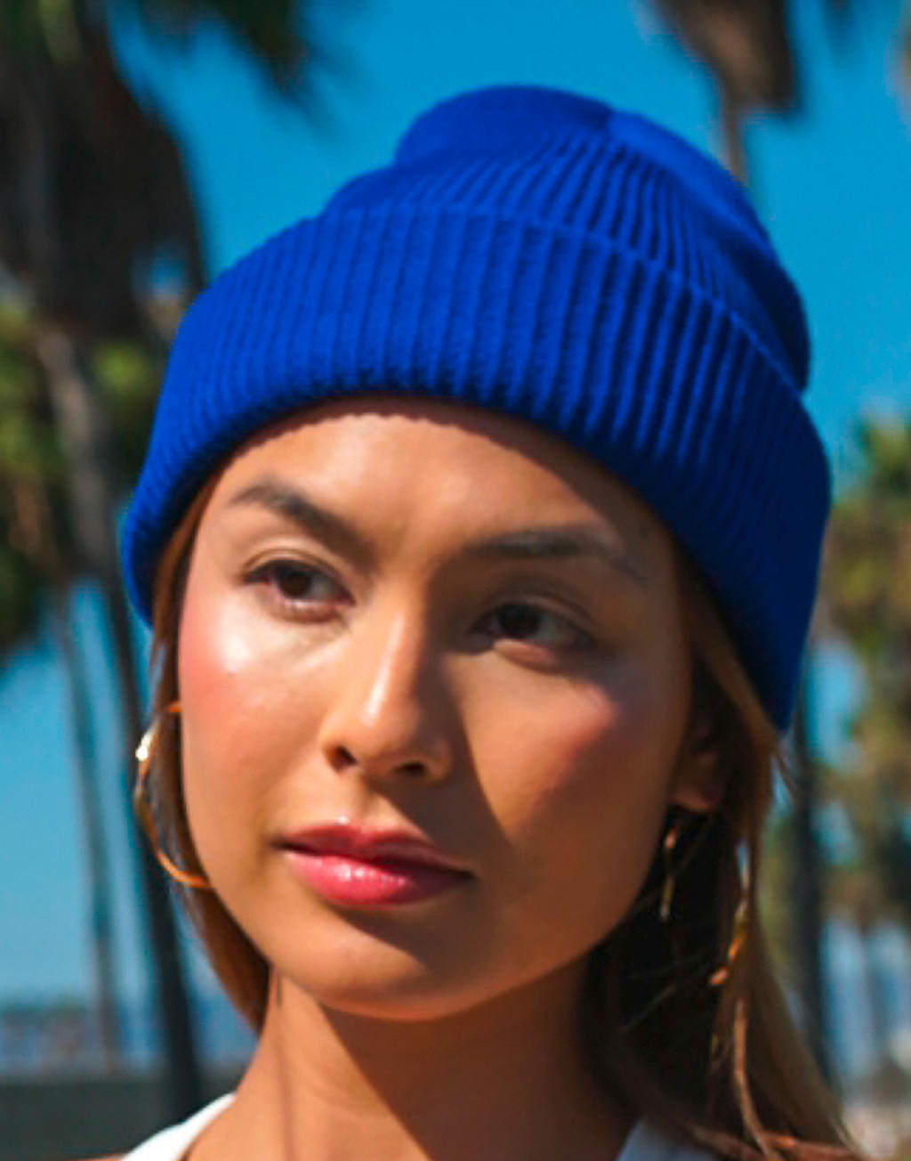 Flexfit 1504RY Recycled Yarn Ribbed Knit Beanie günstig besticken lassen