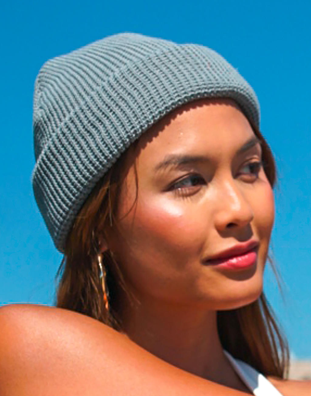 Flexfit 1505RY Recycled Yarn Waffle Knit Beanie günstig besticken lassen