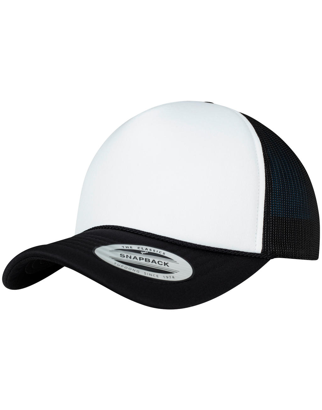 Flexfit 6005FC Foam Trucker Cap Curved Visor