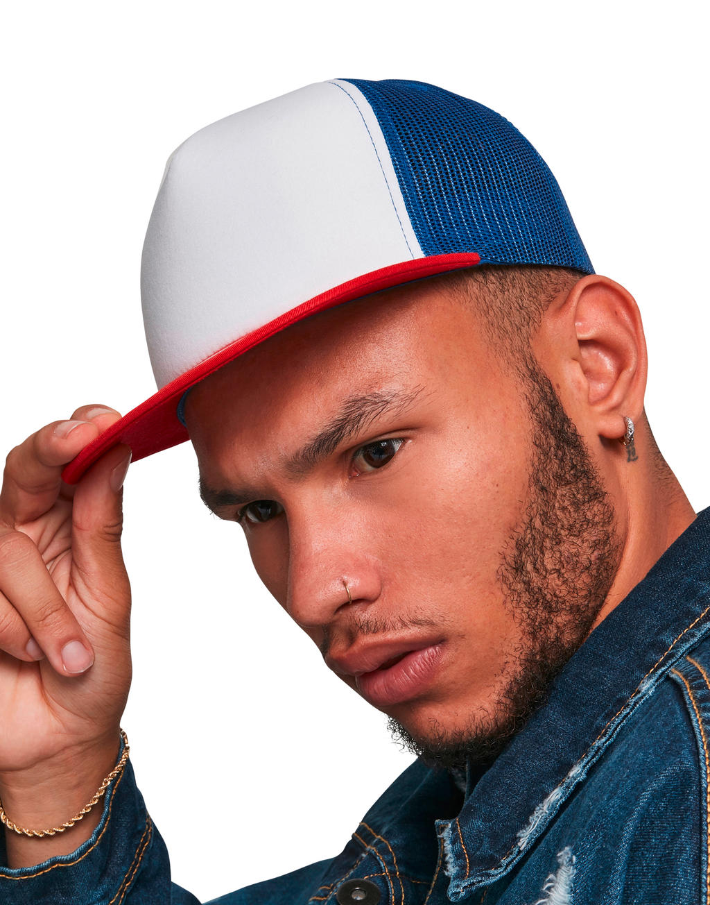 Flexfit 6005FW Foam Trucker with White Front