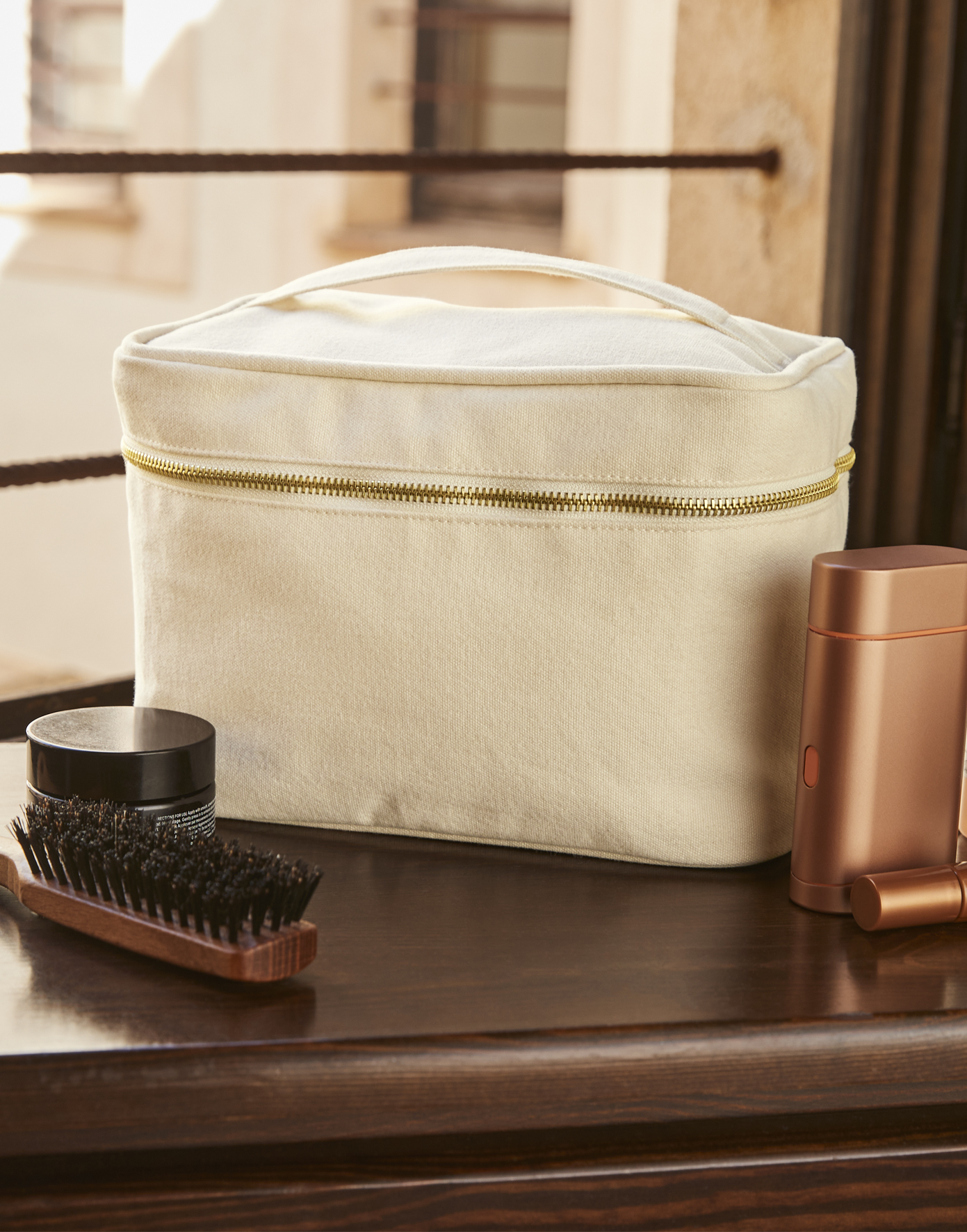 Westford Mill W558 Canvas Vanity Case