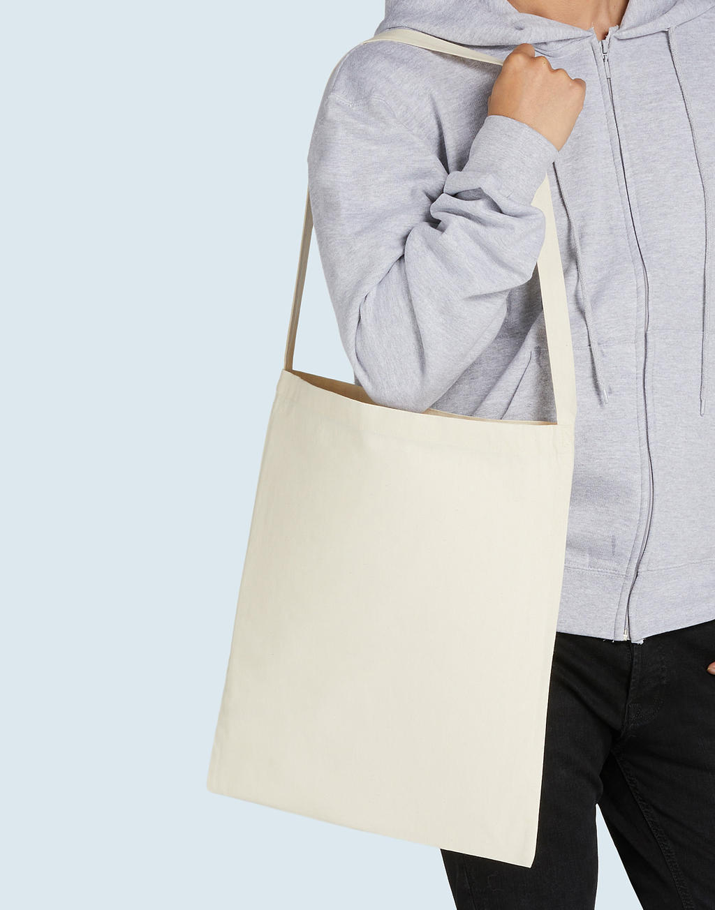 SG Accessories - BAGS (Ex JASSZ Bags) 3842-1LH Cotton Tote Single Handle  lassen