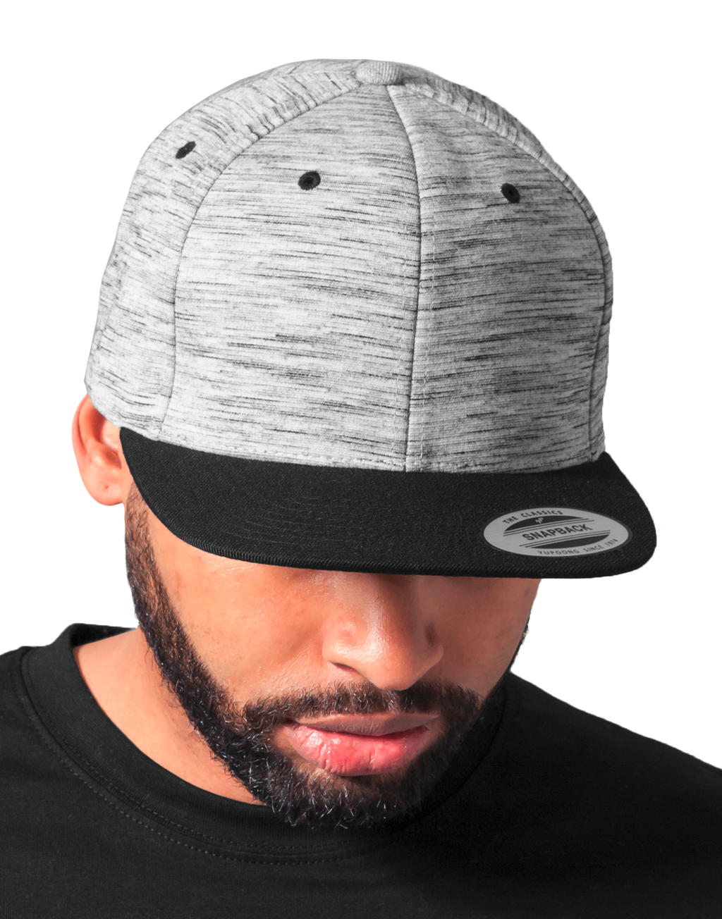 Flexfit 6089SC Stripes Melange Crown Snapback