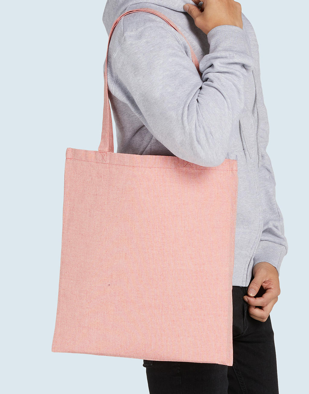 SG Accessories - BAGS (Ex JASSZ Bags) REC-3842-LH Recycled Cotton/Polyester Tote LH  lassen