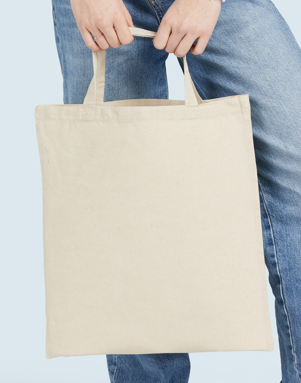 SG Accessories - BAGS (Ex JASSZ Bags) REC-3842-SH Recycled Cotton/Polyester Tote SH  lassen