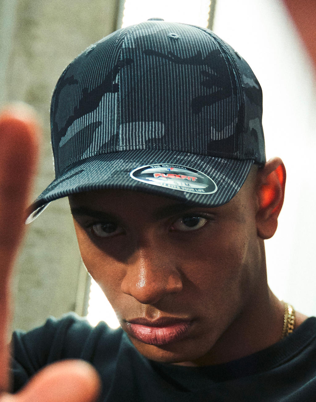 Flexfit 6277CS Flexfit Camo Stripe Cap