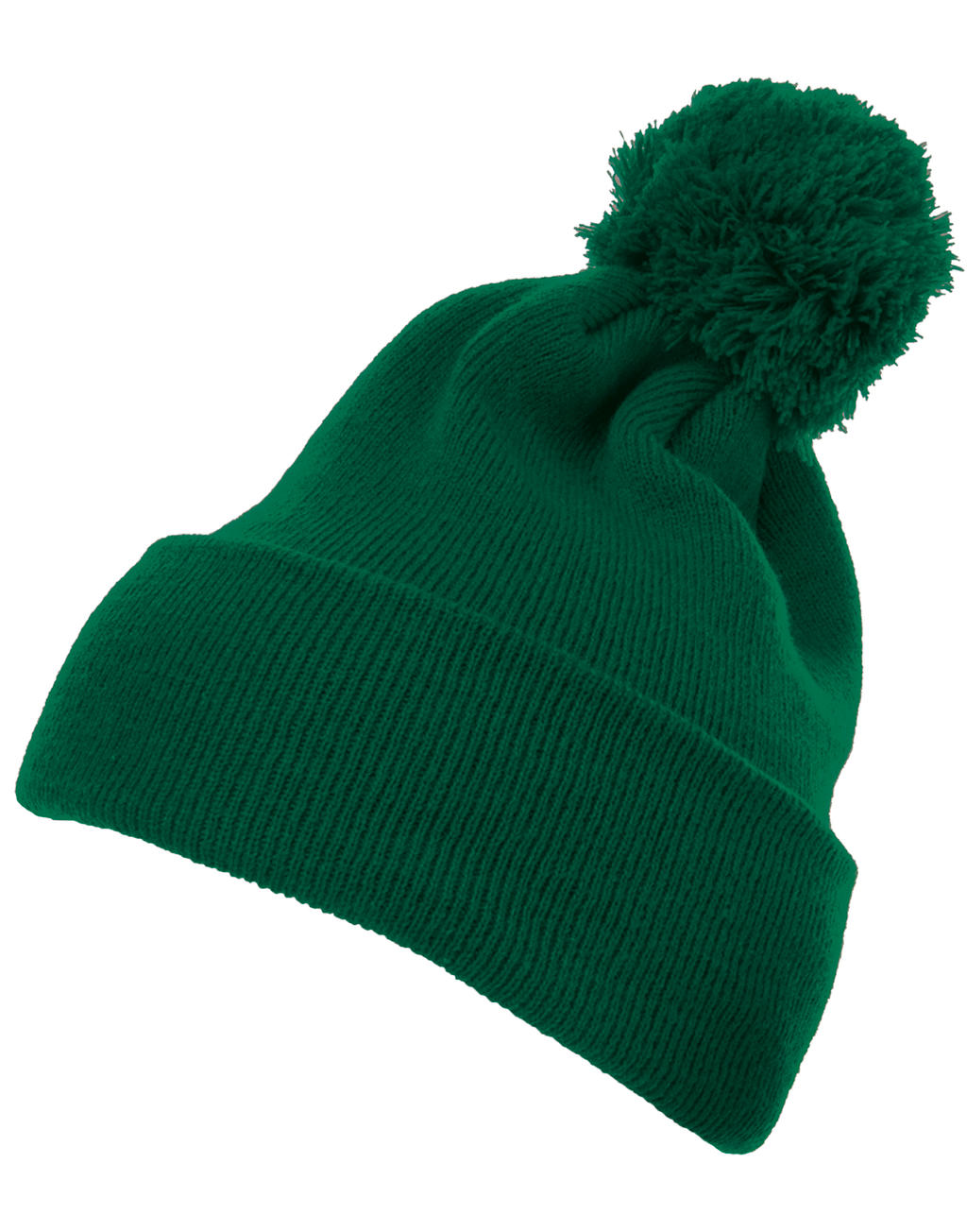 Flexfit 1501P Cuffed Pom Pom Knit Beanie günstig besticken lassen