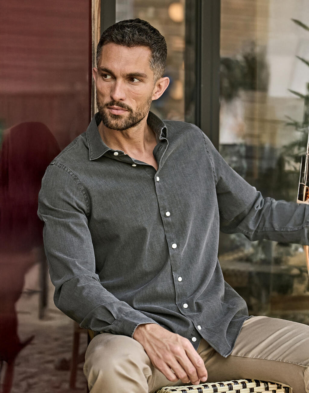 Tee Jays 4004 Denim Shirt