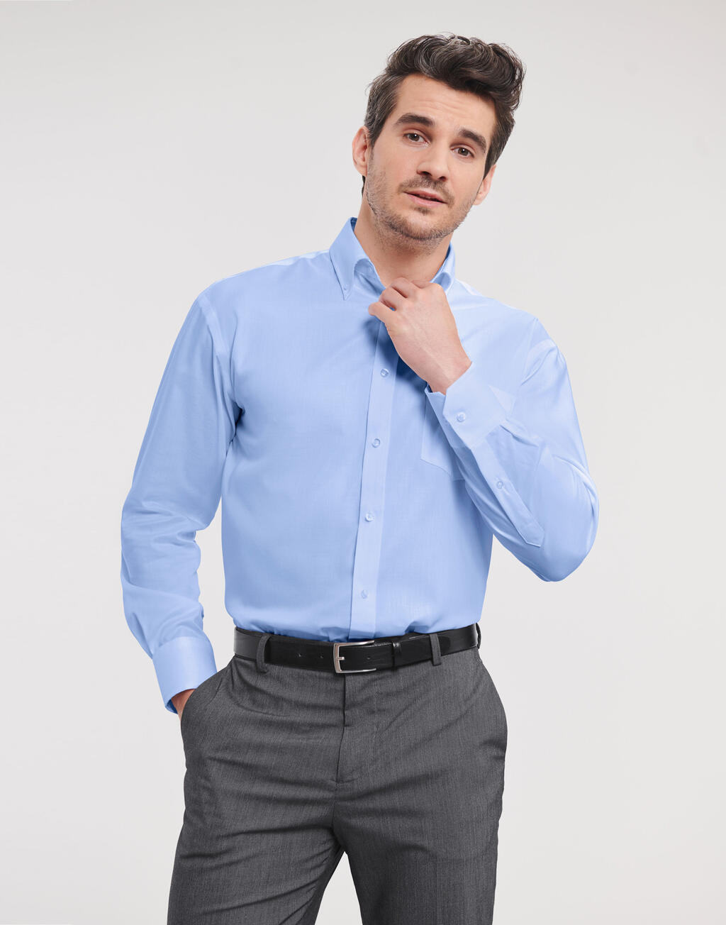 Russell R-956M-0 Men's LS Ultimate Non-iron Shirt