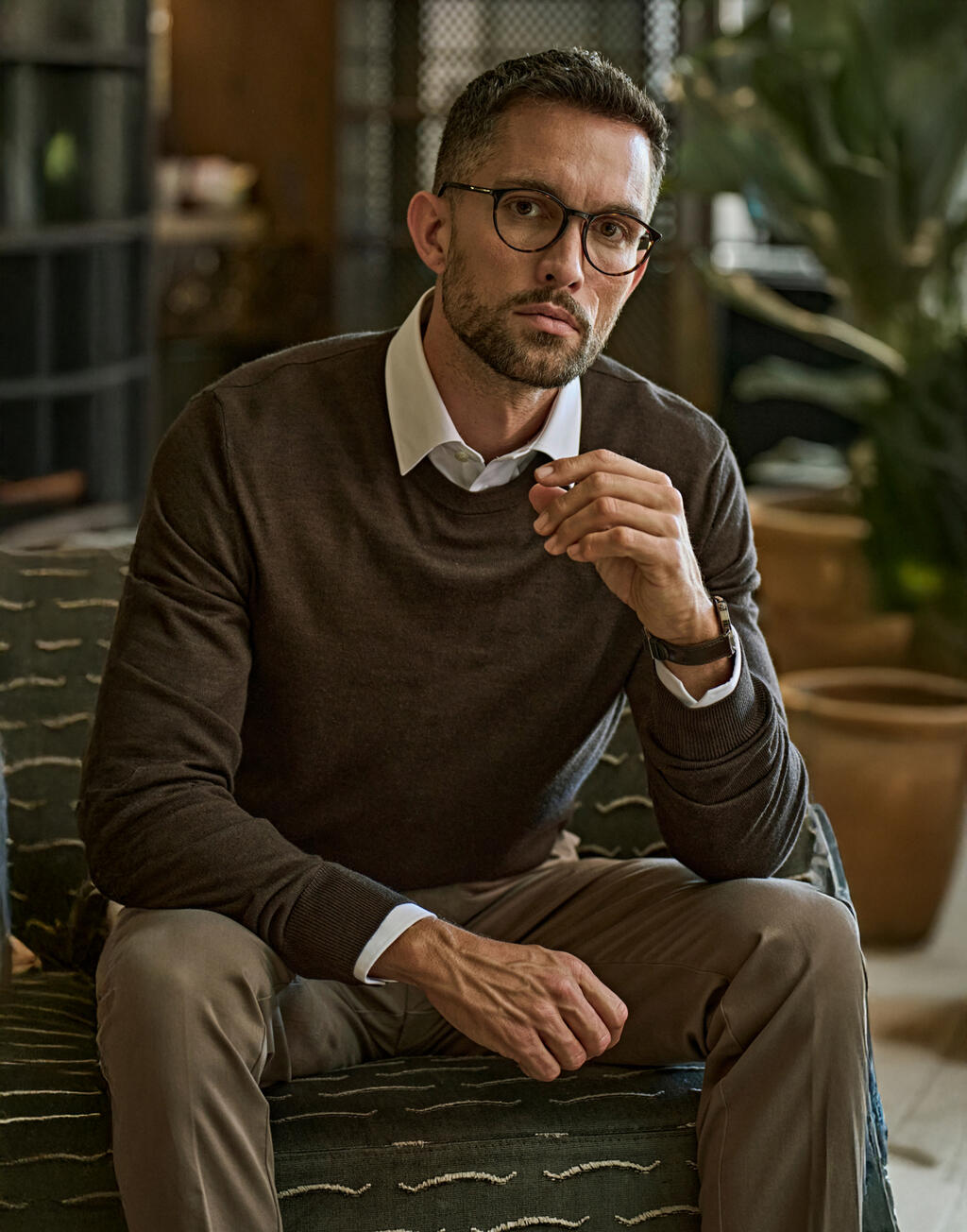 Tee Jays 6000 Businessartikel: Men's Crew Neck Sweater