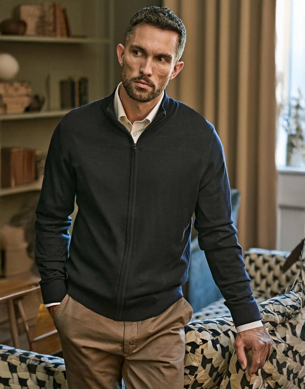 Tee Jays 6012 Full Zip Knit