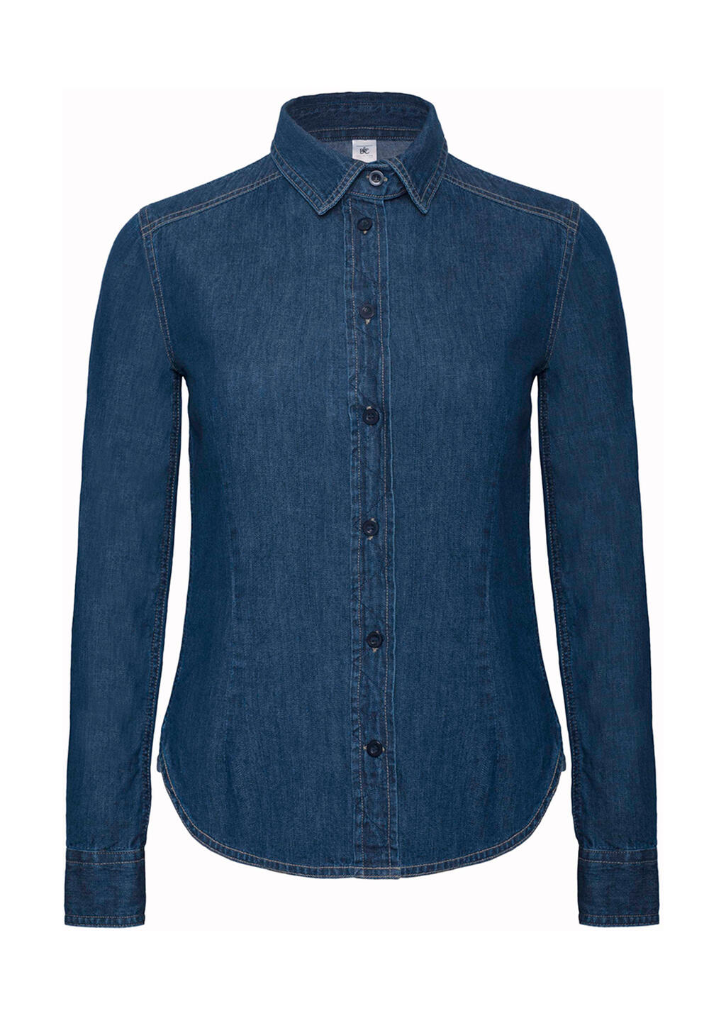 B&C SWD86 DNM Vision/women Denim Shirt LS