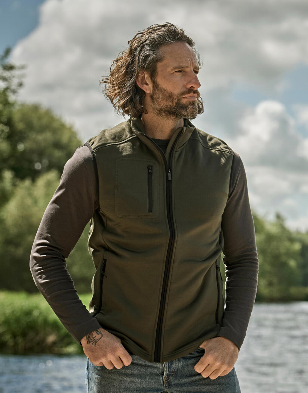 Tee Jays 9104 Businessartikel: Stretch Fleece Bodywarmer