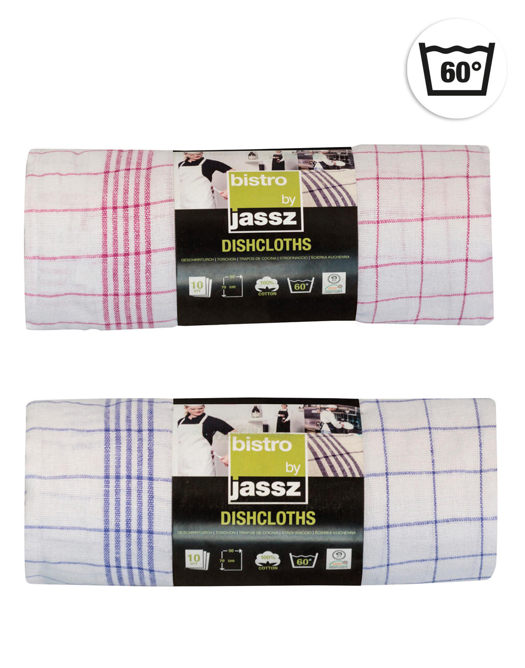 Jassz Bistro JG30 Dishcloth Milan Geschirrtuch Towel (10-Pack)