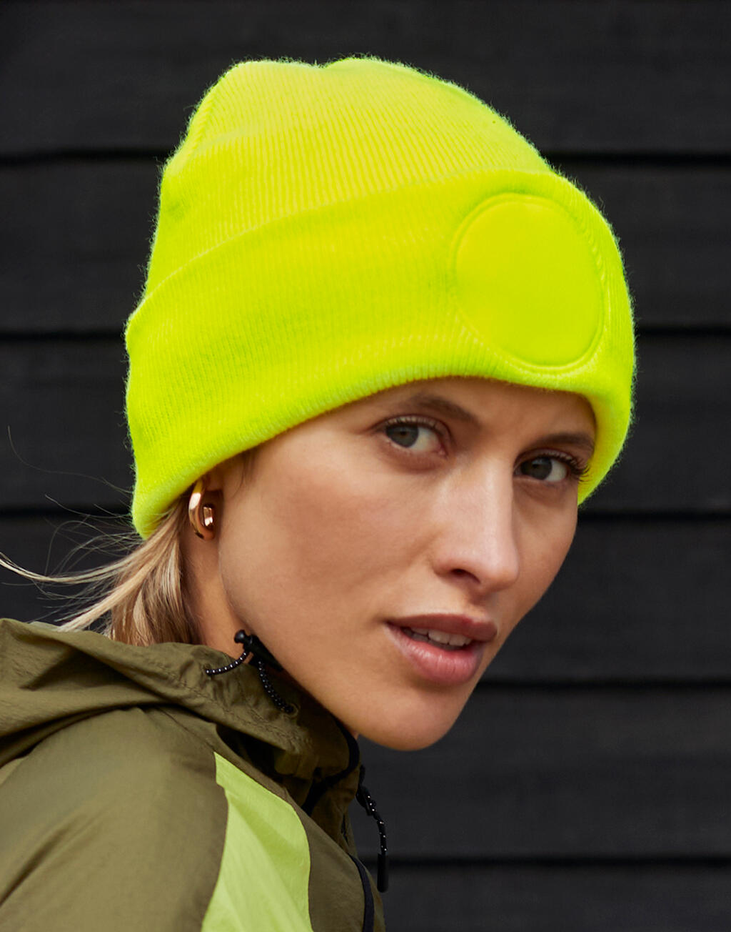 Beechfield B446 Circular Patch Beanie