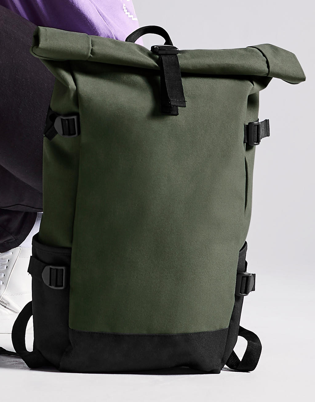 Bagbase BG858 Block Roll-Top Backpack