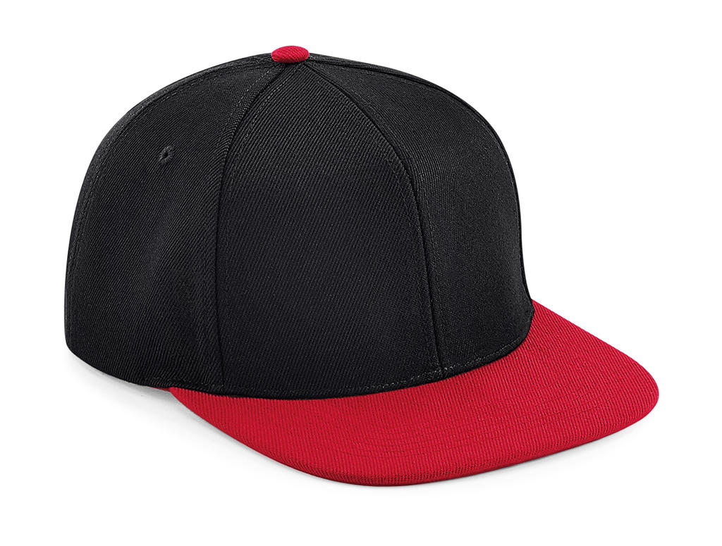 Beechfield B661 Original Flat Peak 6 Panel Snapback