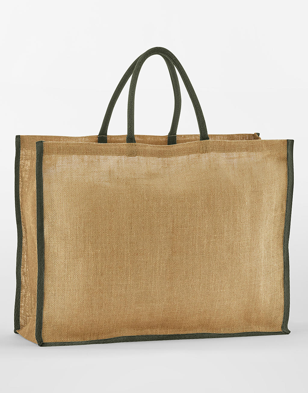 Westford Mill W475 Natural Starched Jute Market Shopper