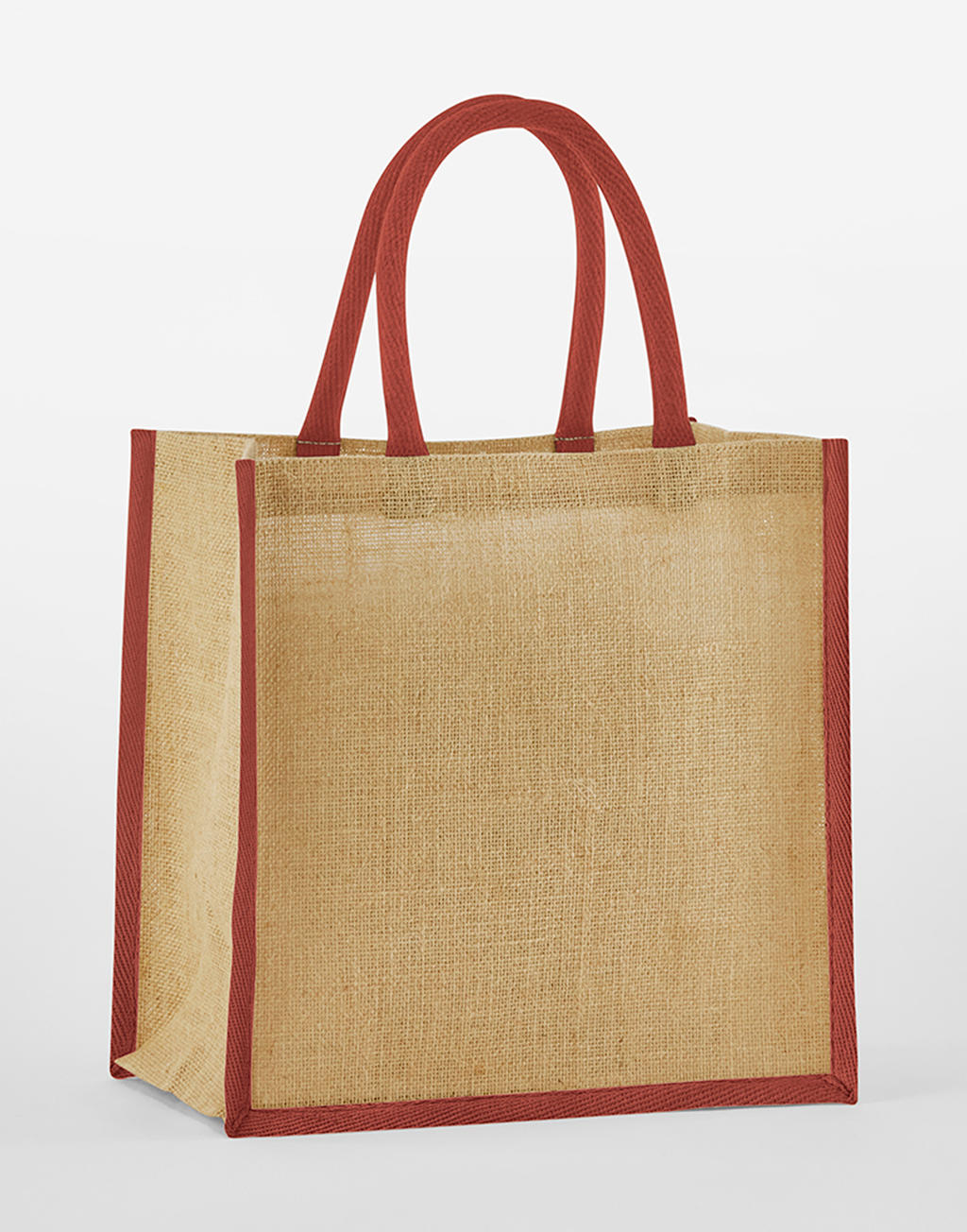 Westford Mill W477 Natural Starched Jute Mini Gift Bag