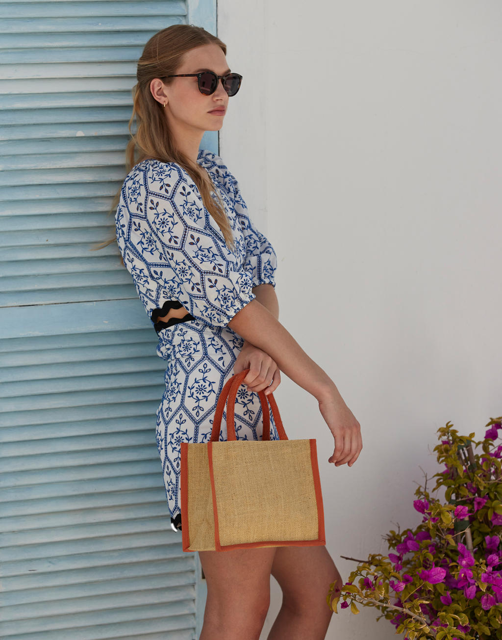 Westford Mill W477 Natural Starched Jute Mini Gift Bag