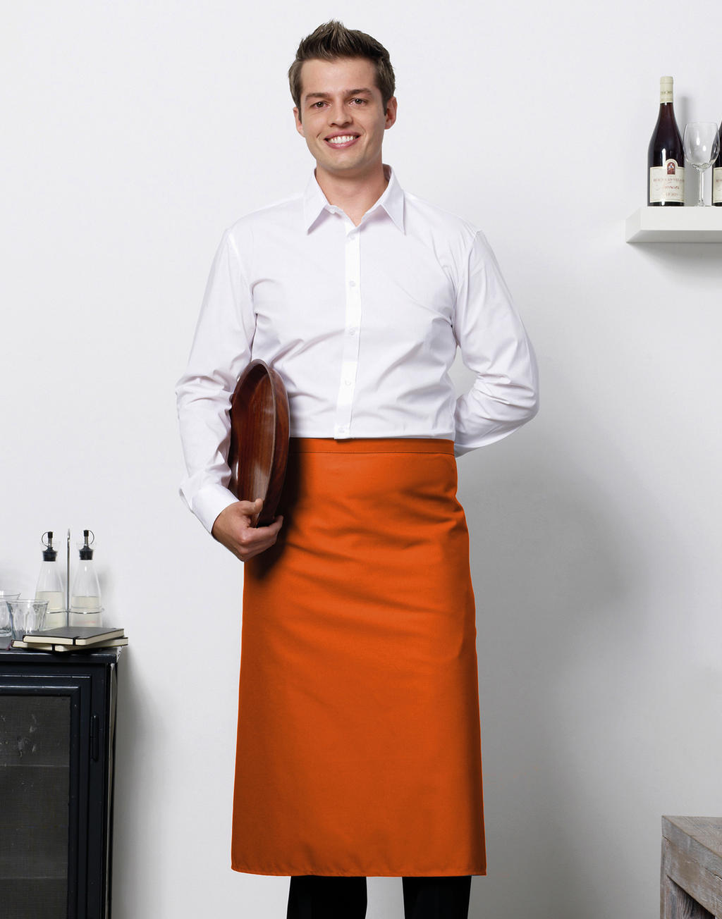 Jassz Bistro JG13 Rome Medium Length Bistro Apron Schürze  lassen