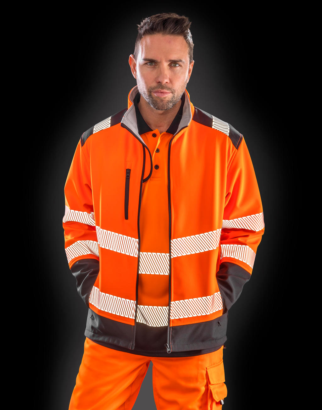 Result Safe-Guard R476X Printable Ripstop Safety Softshell bedrucken & besticken