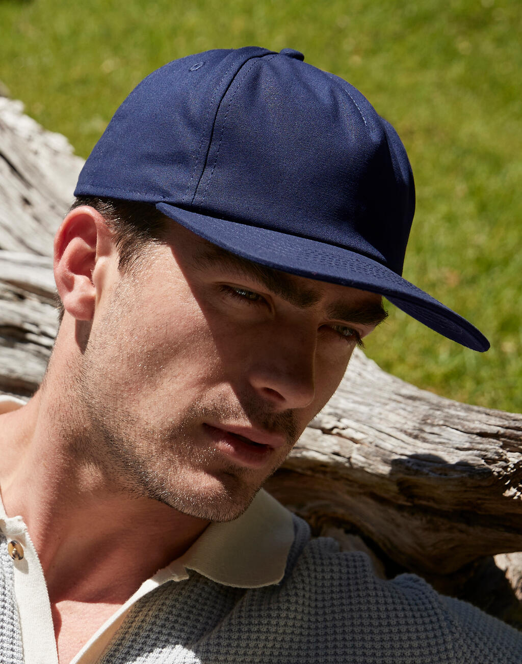 Beechfield B64N Organic Cotton Unstructured 5 Panel Cap