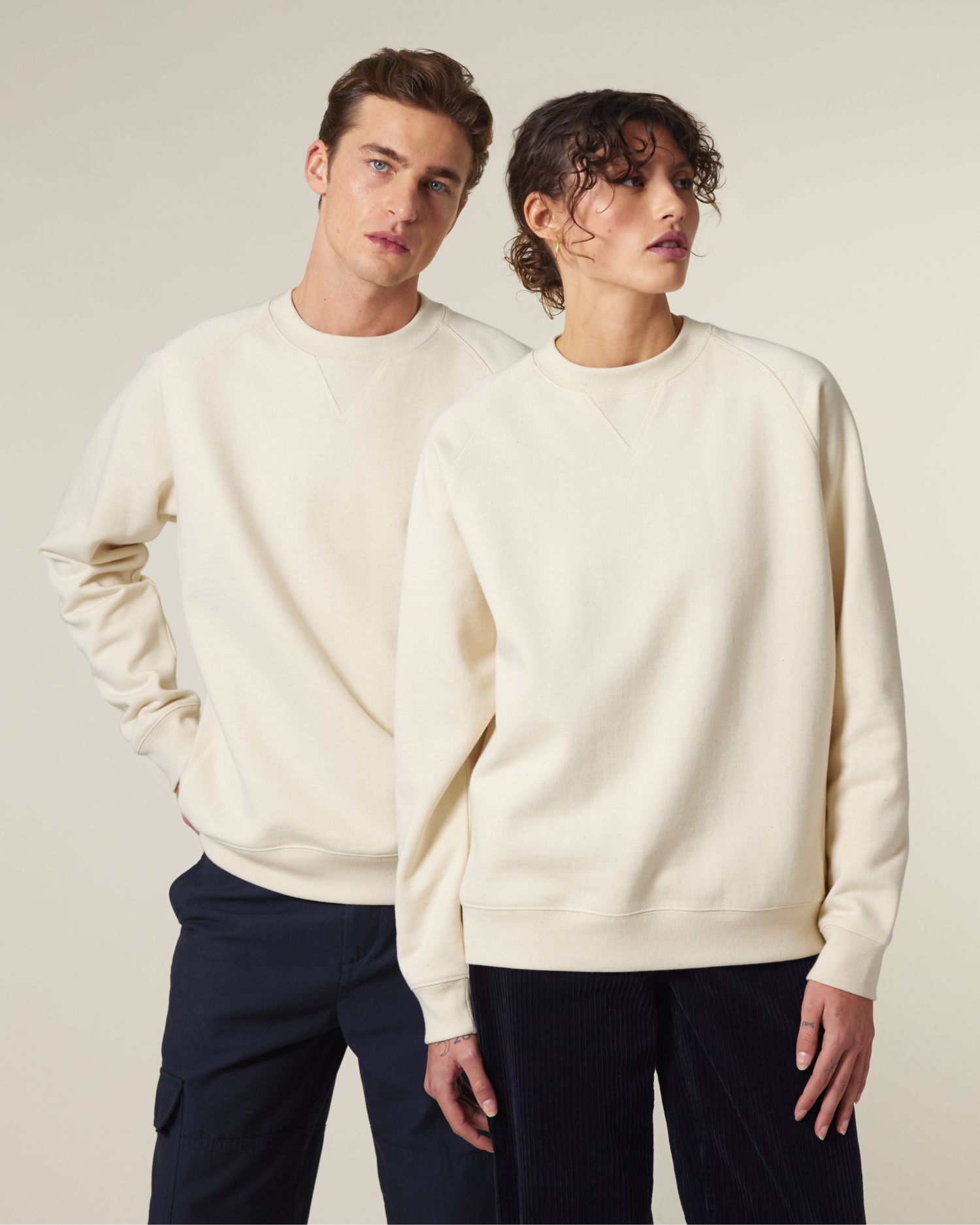 Stanley/Stella STSU201 Knoxer Das Relaxed Raglan-Rundhals-Unisex-Sweatshirt