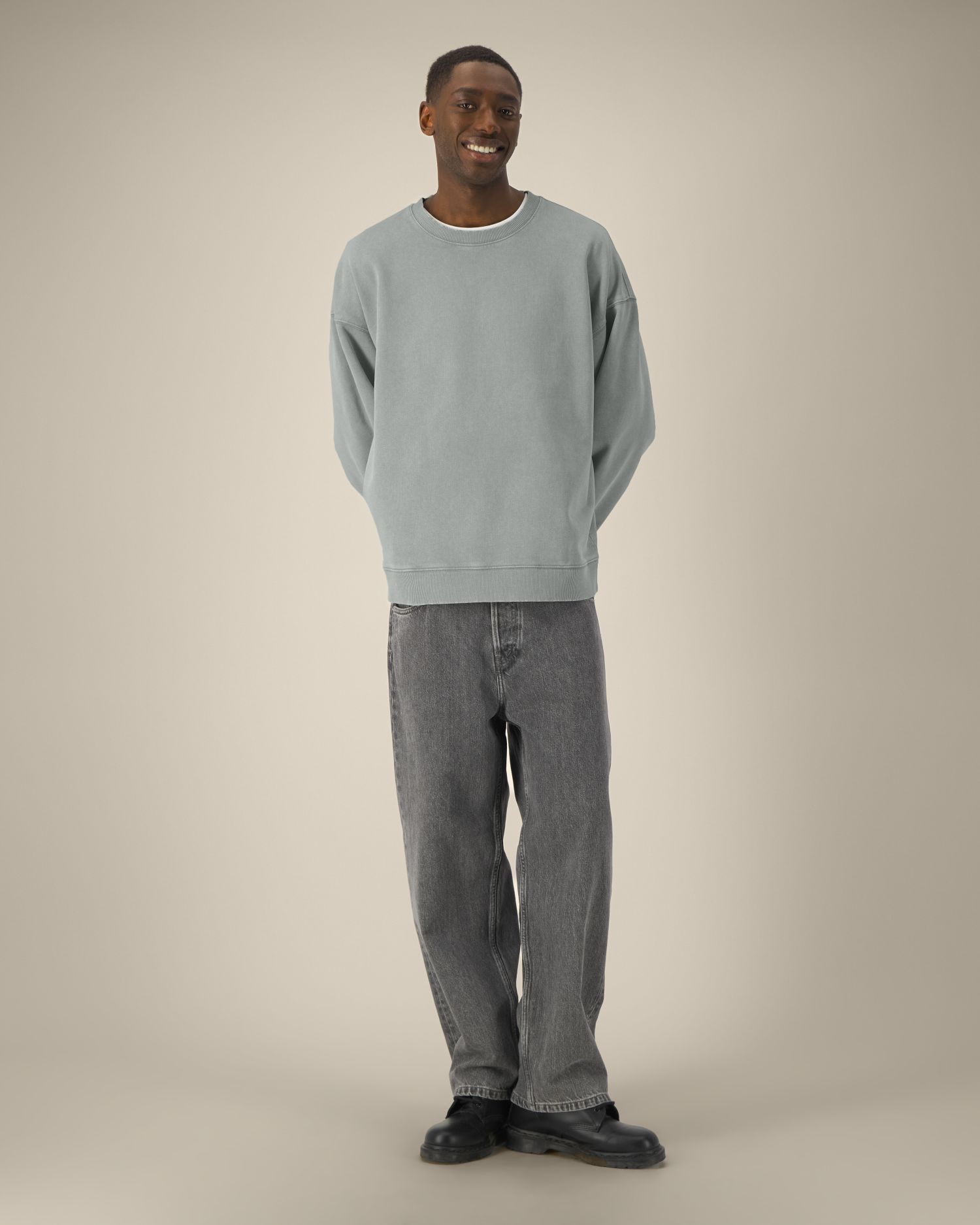 Stanley/Stella STSU210 Radder 2.0 Vintage Das Oversized Garment-Dyed Rundhals-Unisex-Sweatshirt