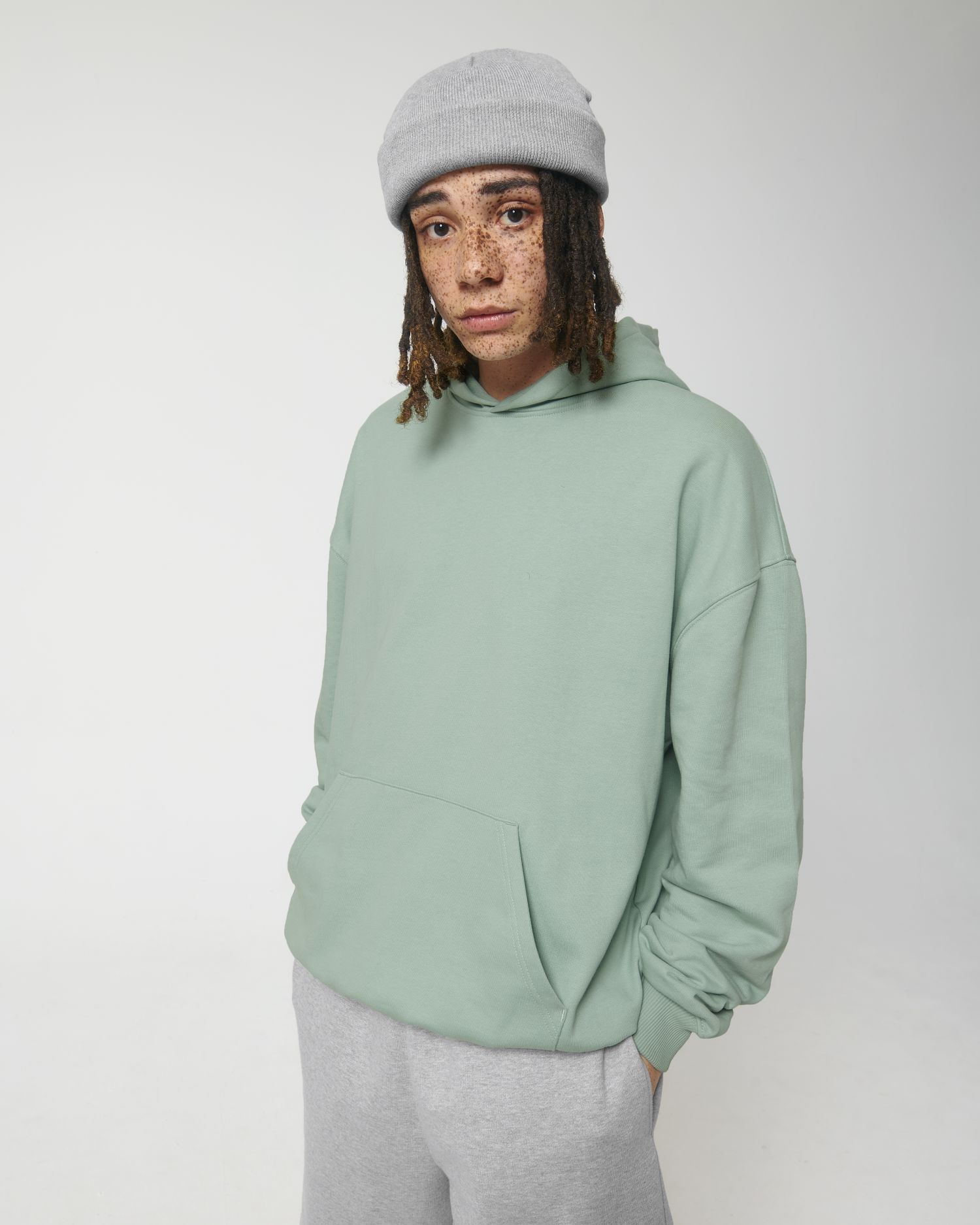 Stanley/Stella STSU797 Cooper Dry Der Boxy Unisex-Hoodie mit trockenem Griff