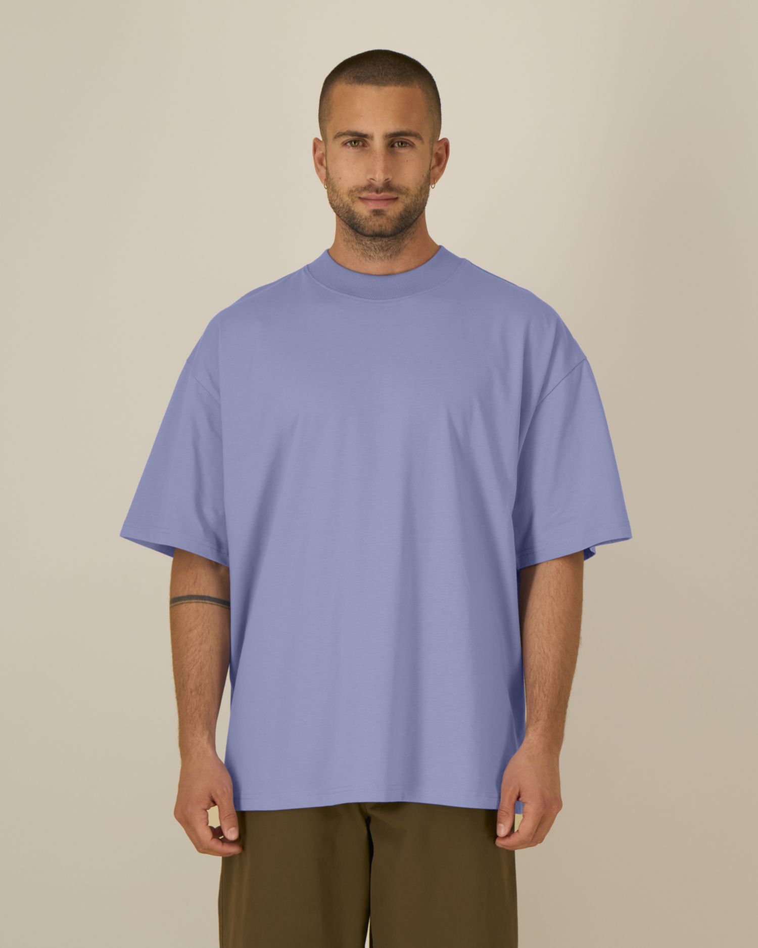 Stanley/Stella STTU959 Blaster 2.0 Das Oversized Unisex-T-Shirt mit Stehkragen